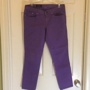 Purple jcrew pants